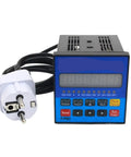 Single Axis PPMC Programmable Motion Controller Driver For Servo And Stepper Motors With 40K Output And Low Voltage Compatibility For Easy Plug And Play Control, front view with cable