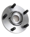 Complete Wheel Hub And Bearing Assembly Replacement For 2002 2006 Nissan Altima 3 5L V6 And 2000 2008 Maxima shown in silver color