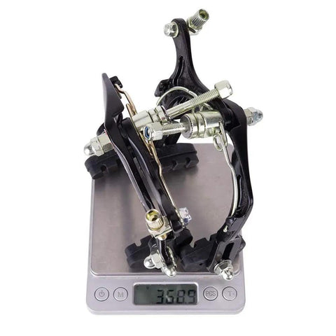 Pair Of Front And Rear V Brake Caliper Set For Mountain Bikes Long Arm 110 Mm Arms 70 Mm Pads Aluminum Alloy Rim Brakes on scale