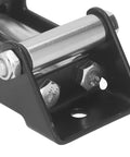 4 Way Winch Roller Fairlead Built To Last 4500 Lb High Strength Steel Cable Guide For Electric Winches Rugged Low Friction Wire Rope Support In Harsh Environments close-up steel rollers