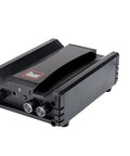 Micro 2 Channel Class D Amplifier with 3.5mm AUX input and stereo RCA outputs 100W peak power front view