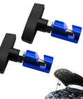 2-Pack Car Hood Prop Struts Clamp For Easy Hood Lift, Heavy-Duty Hood Lift Clip for trunk, tailgate, hatch, and liftgate, dark blue