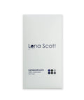 White box packaging for Super Handy Cashmere Darning Kit with color swatches and website link visible.