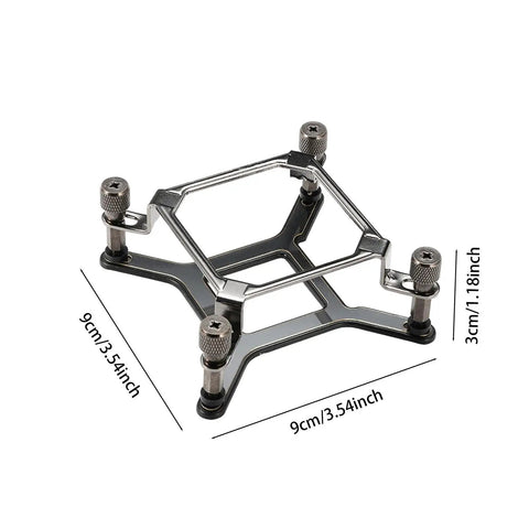 Water Cooling Mounting Bracket Kit For PC Heatsinks And Radiators Sturdy Metal Construction Easy Install Includes Hardware