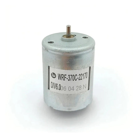 Mini 370 Brushed DC Motor 6V 9V 12V High Speed 11500RPM Micro Electric Motor 24mm Size WRF 370C 22170 Model