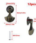 Zinc Alloy Pull Handles For Kitchen Cabinets And Drawers Durable Rust Resistant Cabinet Pulls 12 Pack With Screws