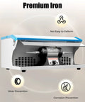 Powerful 500W Desktop Jewelry Buffing Machine With Dust Collector Adjustable Speed Up To 10000 RPM Multifunction Bench Polisher.