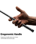 Hand holding 15 Inch Wrench Extender With Extra Reach And Torque Boost, Ergonomic Grip For Mechanics DIYers And Pros