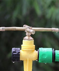 Three Quarter Inch Arm Automatic Rotary Sprinkler for Garden Yard and Lawn 360 Degree brass sprinkler head close-up