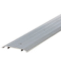 Heavy Duty Aluminum Commercial Door Threshold With Draft Protection And Easy Cut Install, Built To Last As A True Workhorse For High Traffic, Six Inch Wide By Half Inch Thick By Thirty Six Inch Long, Silver Finish