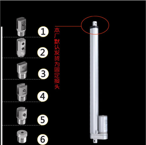 12 V Heavy Duty Linear Actuator With Electric Motor offers adjustable stroke; steel design for durability and smooth motion.