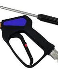 Mosmatic Swiveling Sprayer And Wand System With 20 Inch Lance And 8 Degree Bend Heavy Duty Swivel Quarter Inch Mpt Inlet Quarter Inch Fpt Outlet