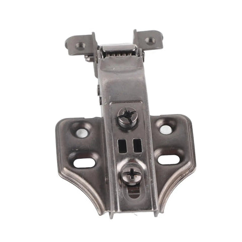 Silent Wardrobe Hinge Hydraulic Soft Close Adjustable Aircraft Base For Aluminum Glass Cabinet Doors with cold rolled steel finish