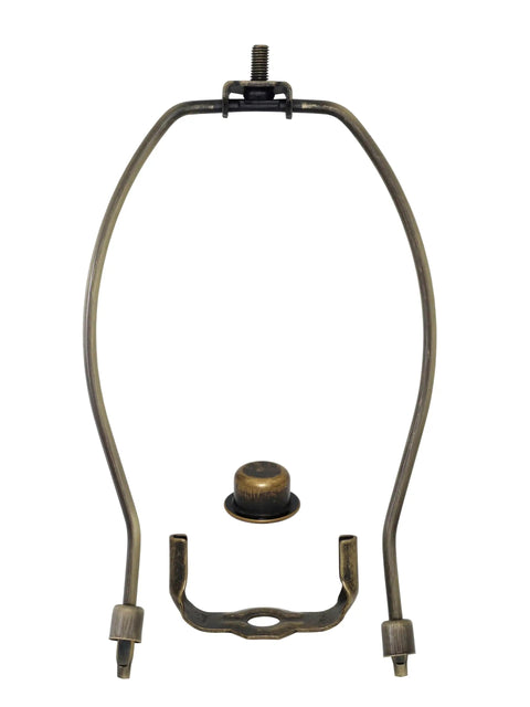 Make A Lamp Kit With All Parts And Step By Step DIY Instructions For Lamp Design Or Repair In An Elegant Antique Brass Finish