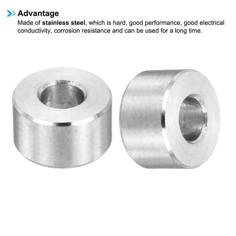 Killer M6 Stainless Steel Spacers 12 Pack Badass Standoffs 6mm X 14mm X 8mm Heavy Duty Hardware Straight Up Reliable For M6 Or Quarter Inch Screws Built Gritty To Handle Any Weekend Project