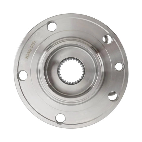 Front view of Front Wheel Hub Bearing Assembly For Ford Focus 2000-2011 4 Lug ABS Left Or Right 1 Piece OEM-Grade Replacement
