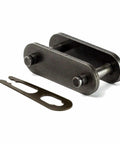 Beefed-Up Heavy Duty Conveyor Roller Chain 1.500 Inch Pitch, 10 Feet With Connecting Link, ANSI C2060H, shown with link
