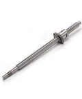 Anti Backlash CNC Ballscrew SFU1605 600mm With Nut For Precise Motion 16mm Diameter 5mm Lead CF54 Steel Precision C7, shown diagonally