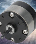 Beefy Planetary Gear Reducer For 540 RC Motors, High Performance 1/3 Reduction, shown from a side angle with metal gears