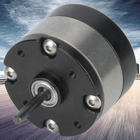Beefy Planetary Gear Reducer For 540 RC Motors, High Performance 1/3 Reduction, shown from a side angle with metal gears