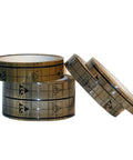 Front view of StaticTek conductive grid tape rolls, 3/4 in width, pack of 16, EMI shielding for ESD.