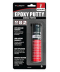 Front view of 2 Oz Epoxy Putty Stick For All Purpose Repairs BPA Free Rock Hard Cure Sandable And Paintable Bond For Automotive Plumbing Woodworking And DIY Projects With Extreme Temperature Resistance And Long Lasting Durability in packaging.