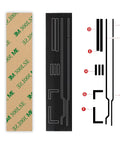 Light Seal Foam Sponge Kit For Canon Ae-1 And Ae-1 Program Film Camera neoprene seals with adhesive backing for installation.
