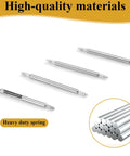 Heavy Duty Watch Band Pins And Spring Bar Tool Kit With 76 Stainless Steel Pins for Watch Strap Removal and Repair