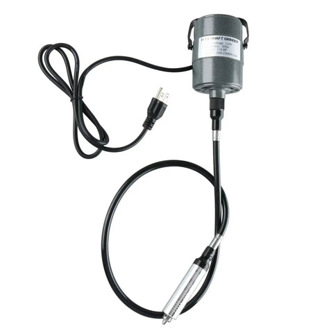 One Quarter Horsepower Rotary Tool With Flex Shaft Carver Electric Hanging Grinding Machine Foot Pedal Control 110V 380W Power Multi Function Tools For DIY Carving And Buffing
