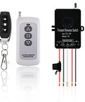 Waterproof Wireless Remote Forward And Reverse Switch For Linear Actuators 5 To 48V DC, 10A Controller With 168 Feet Signal Distance