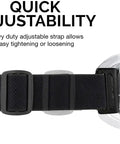 Side view of Clear Protective Lab Safety Goggles For Chemistry And Work Anti Fog Splash Resistant Eye Gear with adjustable strap.