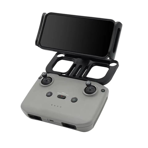 Tablet Holder Clip For DJI Remote Controllers RC N1 N2 N3 N1C Compatible With Mini, mounted with smartphone on remote