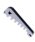 Beginner Friendly Eyeglass Frame Repair Tool For Bent Temples And Nose Pads, metal tool with multiple slots for frame adjustments