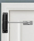 Go-To Metal Spring Closer Aluminum Alloy Rebound Door Stopper For White Doors Wear-Resistant Safety Stop
