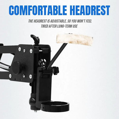 Adjustable Spring Arm Stand For Binocular Stereo Microscope MS01A With Heavy Duty Metal Base And Precise Positioning Fits 76mm Holders