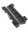 Heavy Duty 8 Inch Magnetic Vise Mount Metal Brake Bender for 14 Gauge Steel and One Eighth Inch Aluminum shown horizontally.