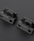 50 Pack Self Closing Cabinet Hinges Semi Overlay Half Inch Matte Black Face Frame Hinges 25 Pairs Half Wrap Around Kitchen Cabinet Door Hardware DIY Friendly No Mortise Install With All Screws
