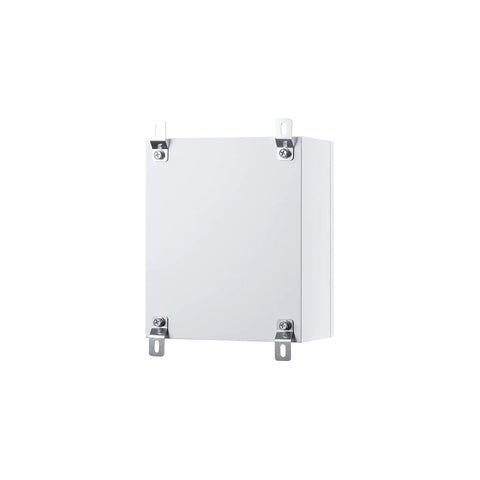 IP65 Weatherproof Metal Wall Mount Enclosure Box For Electrical Controls And Components Built Tough Heavy Duty Steel Cabinet With Mounting Plate And Wall Bracket 12 X 10 X 6 Inches NEMA 4 Rated For Indoor Outdoor Use