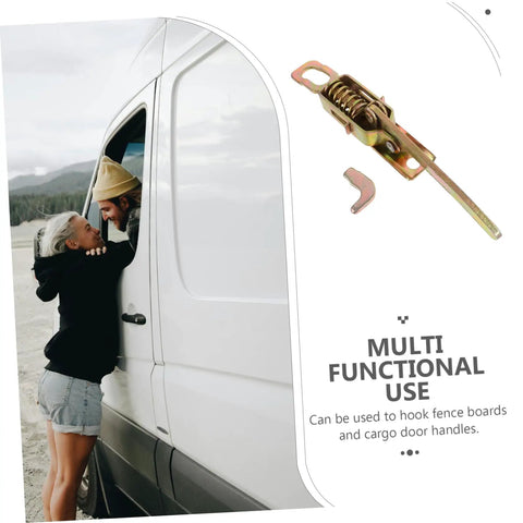 Beefy Heavy Duty Toggle Latch Clamp Kit with Adjustable Metal Pull Hasp shown with easy release handle design
