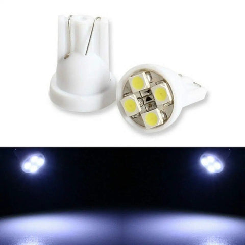 Fresh LED Interior Lighting Kit 11 Xenon White Bulbs T10 36mm Dome And License Plate Wedge Base Easy Drop In Spotlights Upgrade View DIY Project Save Cash No Tools Needed LED wedge bulbs