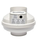 AMG Hawk Radon Fan Inline Mitigation System Quiet And Energy Efficient 322 CFM Inline Duct Fan front view