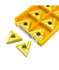Turning Indexable Carbide Inserts Set 10 Pcs TNMG160404R TNMG160404L 15TF 735 Hard Alloy Outer Turning Tool For Metal Lathe Parts in box