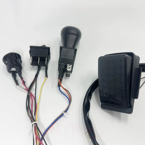 12V Harness Conversion Kit For Kids Ride On Toys DIY Upgrade Set With 40A High Load Controller and Remote Box wiring components