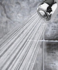 Earth Showerhead With 1.75 GPM Flow, Low Flow Chrome Fixed Shower Head With Three Spray Modes For Water And Energy Savings