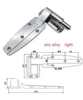 Built Tough Flat Door Hinge Lift For Industrial Equipment And Shop Doors, Durable Steel Door Hardware Part With One Color Finish