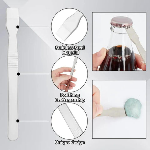 12 Piece Opening Pry Tools Set Made of Stainless Steel With Flat Head and Crowbar Style for Phone and Tablet LCD Repair