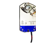 Heavy Duty Motorized Damper Actuators For Hvac Air Flow Regulation Featuring Hella Reliable Switching Control And No Sweat Mounting For Everyday Use, close-up view of actuator front design.