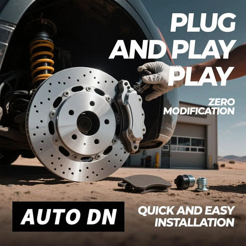 Front Wheel Bearing And Hub Assembly For Nissan Frontier Pathfinder Xterra 2005 Through 2015 And Suzuki Equator 2009 Through 2012 Durable Wheel Hub Replacement Easy To Install For DIYers And Pros Ready To Roll shown in installation setting