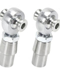 Heavy Duty 7/8 Inch Heim Joint Rod End Kits showing two steel steering linkage bearings for custom auto mods.
