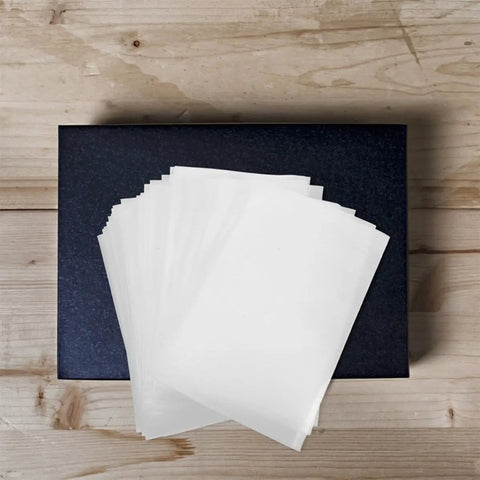 200 Pack White EPE Foam Packing Pouches For Moving And Mailing Parcels on wooden table
